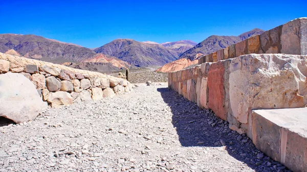 Tilcara Argentina Montañas Escénicas Ruinas Antiguas — Foto de Stock