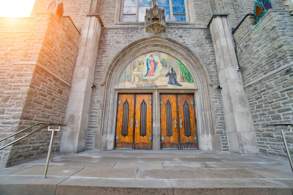 Glenview Presbyterian Church Situato Yonge Street Toronto Midtown — Foto Stock