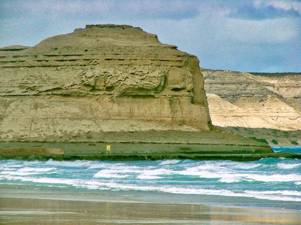 Puerto Madryn Valdes Peninsula Національний Парк Морський Заповідник Поблизу Пунта — стокове фото