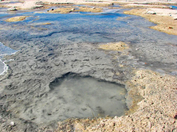 Bolivia Salar Uyuni Aguas Calientes Panoramici Laghi Paesaggi — Foto Stock