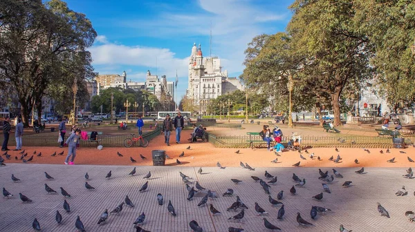 ブエノスアイレス アルゼンチン 2019 ブエノスアイレスの国民議会広場 — ストック写真