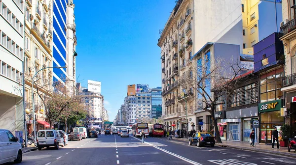 Buenos Aires Argentina June 2018 Microcentro Financial Historic Center Buenos — Stock Photo, Image