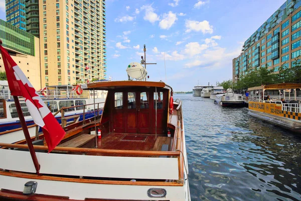 Toronto Ontario Canadá Junio 2018 Crucero Por Puerto Toronto Alrededor — Foto de Stock