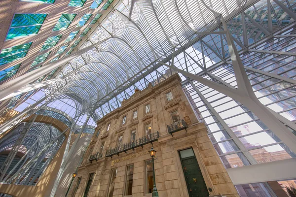 Toronto Canada Juli 2019 Brookfield Place Allen Lambert Galleria Passage — Stockfoto