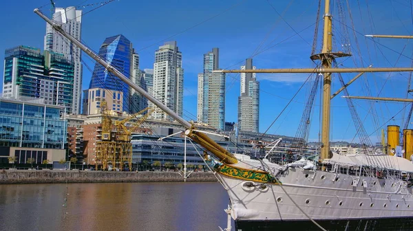 Bahía Puerto Madero Buenos Aires Argentina — Foto de Stock