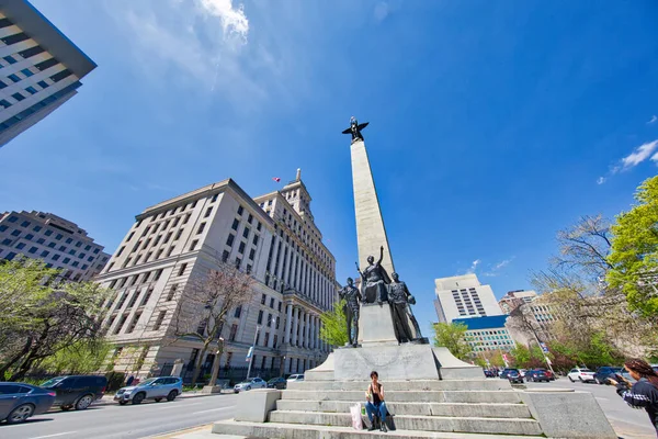 Toronto Kanada Maja 2019 Pomnik Wojny Południowej Afryki Pomnik Wojny — Zdjęcie stockowe