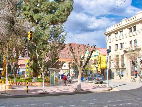 Bolívia Tupiza Maio 2016 Ruas Tupiza Centro Histórico — Fotografia de Stock