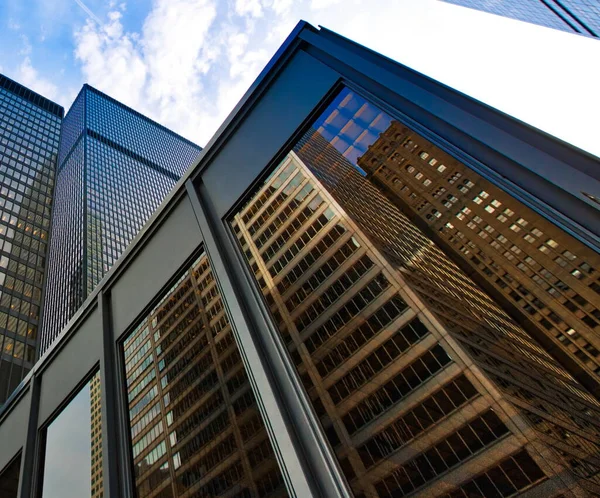 Toronto Ontario Canada April 2018 Toronto Downtown Buildngs Financial District — Stock Photo, Image