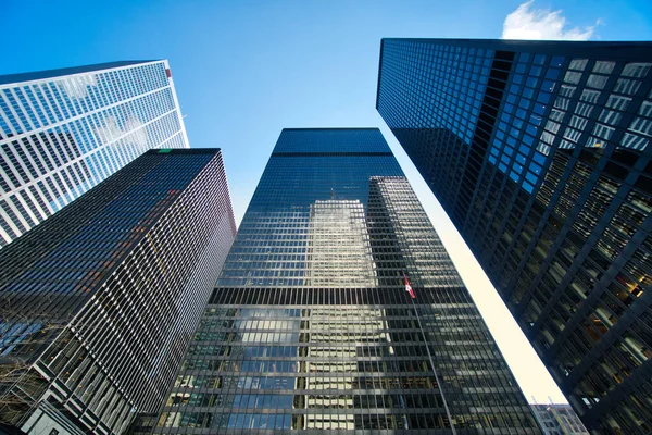 Scenic Toronto Finansdistrikt Skyline Centrum — Stockfoto