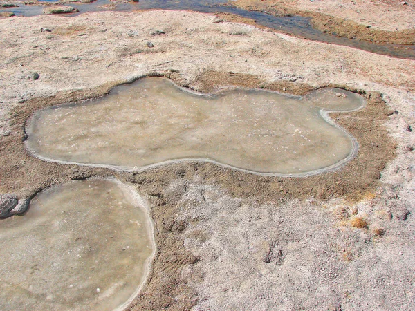 Bolivien Salar Uyuni Aguas Calientes Malerische Seen Und Landschaften — Stockfoto