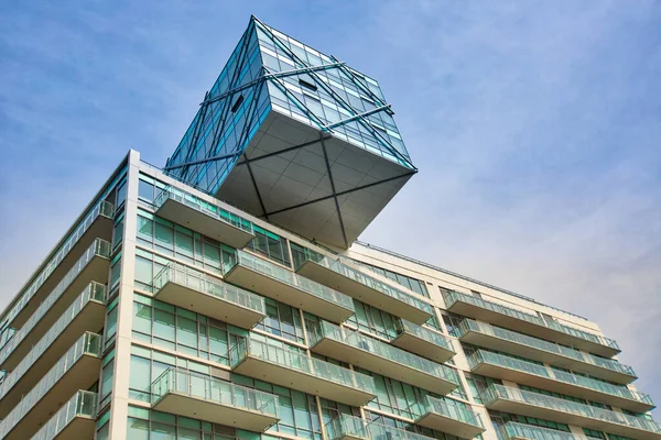 Toronto Canadá Junho 2018 Landmark Condomínio Perto Toronto Ontario Lake — Fotografia de Stock