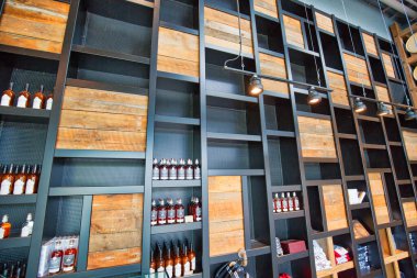 Niagara Gölü, Ontario, Kanada 20 Ağustos 2018: Ünlü Wayne Gretzky şaraphanesi