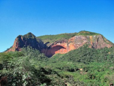 Bolivia, Samaipata, Scenic views and landscapes of National Park Amboro clipart