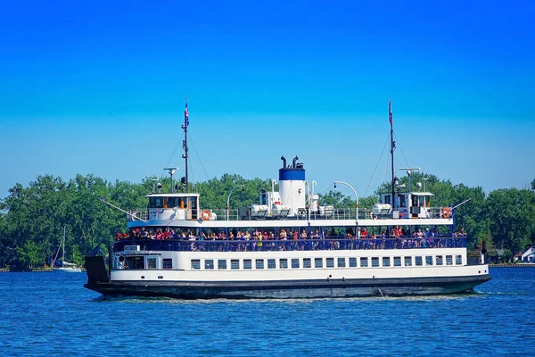 Toronto Ontario Canadá Mayo 2019 Toronto Islands Ferry Trae Pasajeros — Foto de Stock