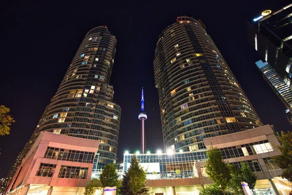 Toronto Ontario Canada March 2018 Toronto Condominium Trendy District Facing — Stock Photo, Image
