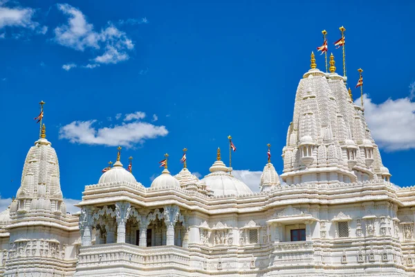 Baps Sri Swaminarayan マンディール ヒンドゥー寺院 — ストック写真