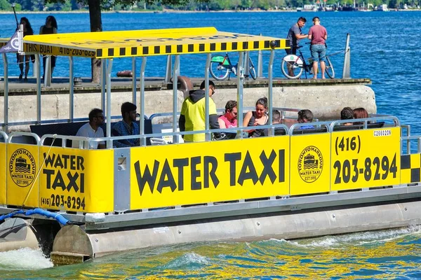 Toronto Ontario Canada Juli 2018 Taxiförbindelse Till Toronto Från Centrala — Stockfoto