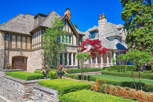 Toronto Ontario Canadá Mayo 2019 Casas Lujo Del Barrio Toronto — Foto de Stock