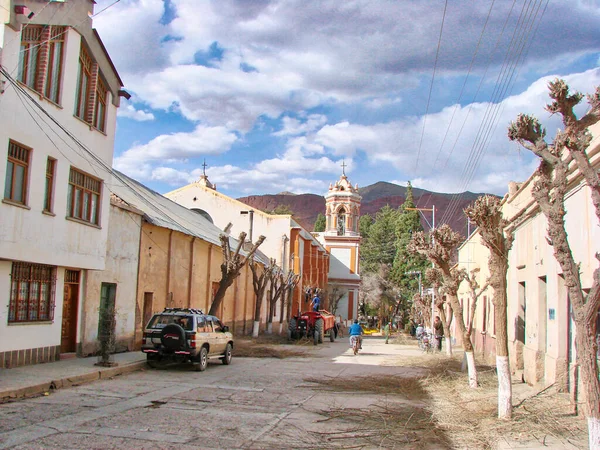 Bolivien Tupiza Mai 2016 Tupiza Straßen Historischen Zentrum — Stockfoto