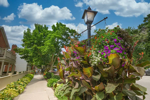 Niagara Jezeře Ontario Kanada Srpen 2019 Niagara Ulicích Jezera Restauracích — Stock fotografie