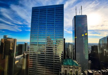 Toronto finans bölgesinde ufuk çizgisi