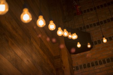 Toronto, Kanada 'da yerel bir barın gösterişli tavanı