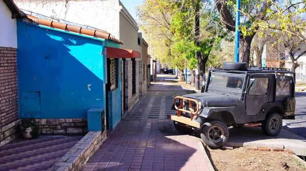 Argentina Mendoza Outubro 2016 Ruas Residenciais Mendooza — Fotografia de Stock