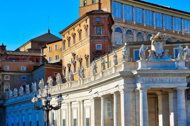 Vatikan yakınlarındaki Roma 'daki St. Peter Bazilikası
