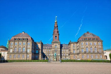 Kopenhag 'daki tarihi Christiansborg Sarayı
