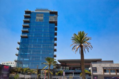 Puebla, Meksika-20 Nisan 2018: Puebla caddeleri yeni geliştirilmiş yerleşim alanları