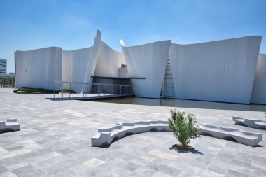 Puebla, Meksika-20 Nisan 2017: Ünlü Barok Uluslararası Müzesi