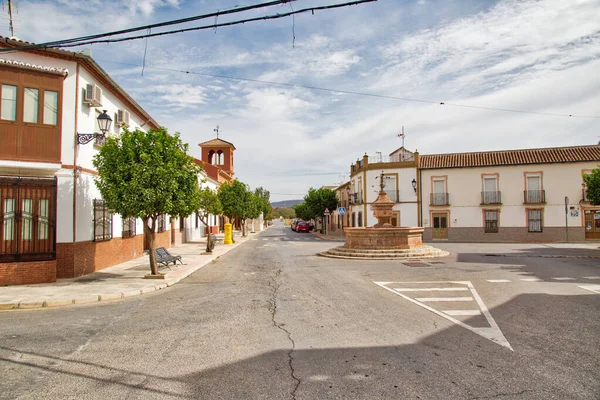 Bobadilla Andalusien Spanien Oktober 2017 Bobadillas Straßen Rund Das Historische — Stockfoto