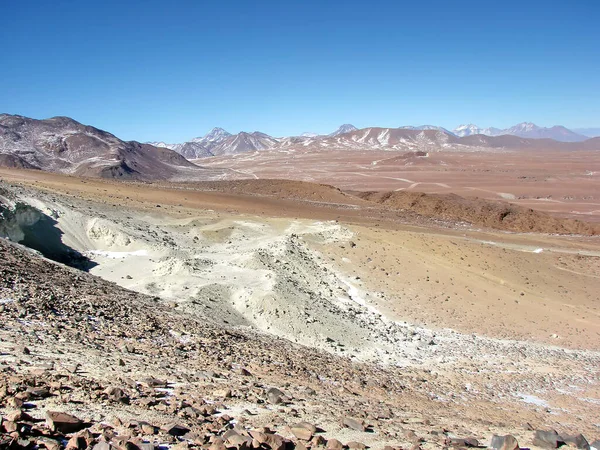 Landschaften Der Nähe Von Cerro Toco Chile — Stockfoto