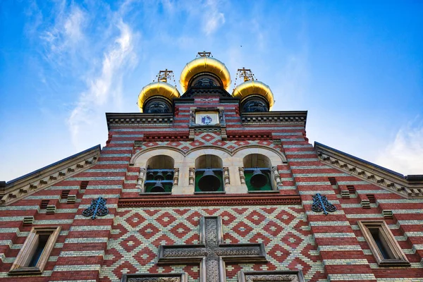 Gereja Ortodoks Rusia Alexander Nevskij Nevsky Terletak Pusat Sejarah — Stok Foto