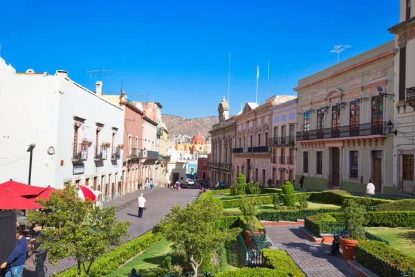 Guanajuato Mexico April 2018 Scenic Old Town Street — 스톡 사진