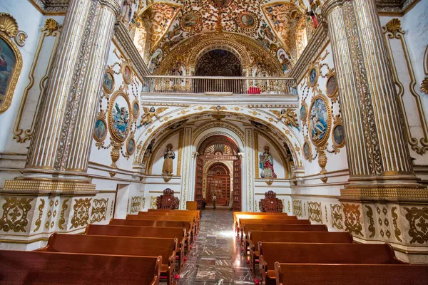Oaxaca Mexico December 2018 Interiors Landmark Santo Domingo Cathedral Historic — Stock Photo, Image
