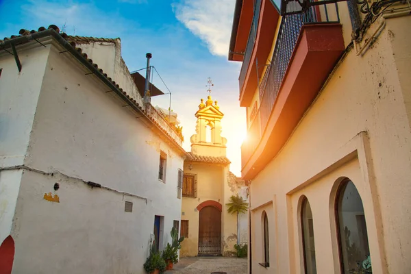 Cordoba Ulice Slunný Den Historickém Centru Města — Stock fotografie