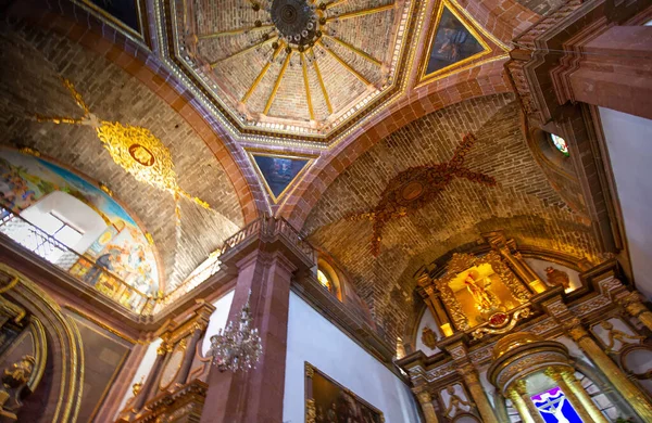 San Miguel Allende México Setembro 2019 Interiores Catedral Parroquia San — Fotografia de Stock