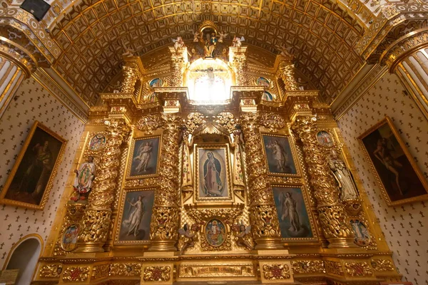 Oaxaca México Dezembro 2018 Interiores Marco Catedral Santo Domingo Centro — Fotografia de Stock