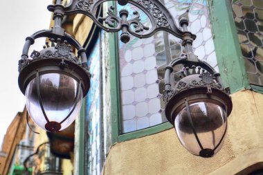 Barselona caddeleri tarihi şehrin merkezinde