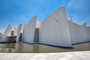 Puebla, Meksika-20 Nisan 2017: Uluslararası Barok Müzesi