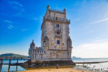 Lizbon, Belem Kulesi Gün batımında