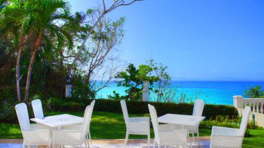 Güzel bir tatil beldesinde Karayip tatili