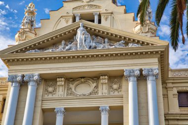 Malaga eski şehir sokakları