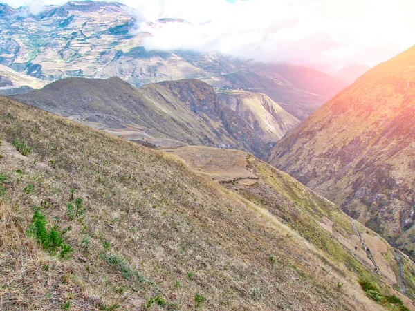 Alausi Şeytani Burun Boyunca Yürü Nariz Del Diablo — Stok fotoğraf