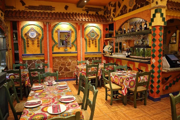Granada Restaurant Historic Center Spain — 스톡 사진