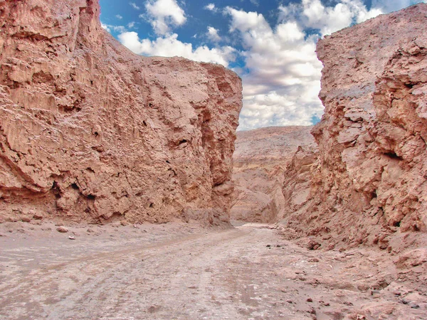 Scenic Views Landscapes Valle Muerte Death Valley San Pedro Atacama — Stock Photo, Image