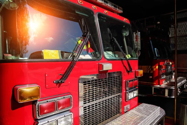 Primeiros Respondedores Bombeiros Toronto Canadá — Fotografia de Stock