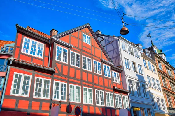 Copenhague Pintorescas Calles Históricas Ciudad Vieja —  Fotos de Stock