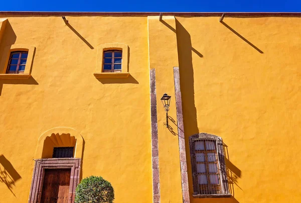 Mexico Colorful Buildings Streets San Miguel Allende Historic City Center — Stock Photo, Image